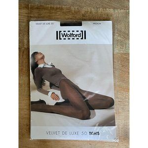 Wolford Velvet De Luxe 50 Tights Medium Mocha